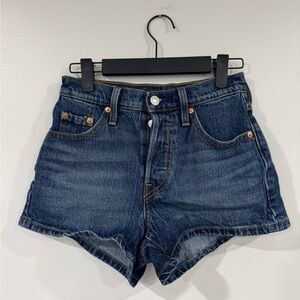 Levi’s Vintage 501 Original High Waisted Denim Shorts